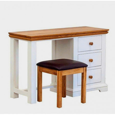 Oak 04 : Bàn Làm Việc Và Ghế Đôn